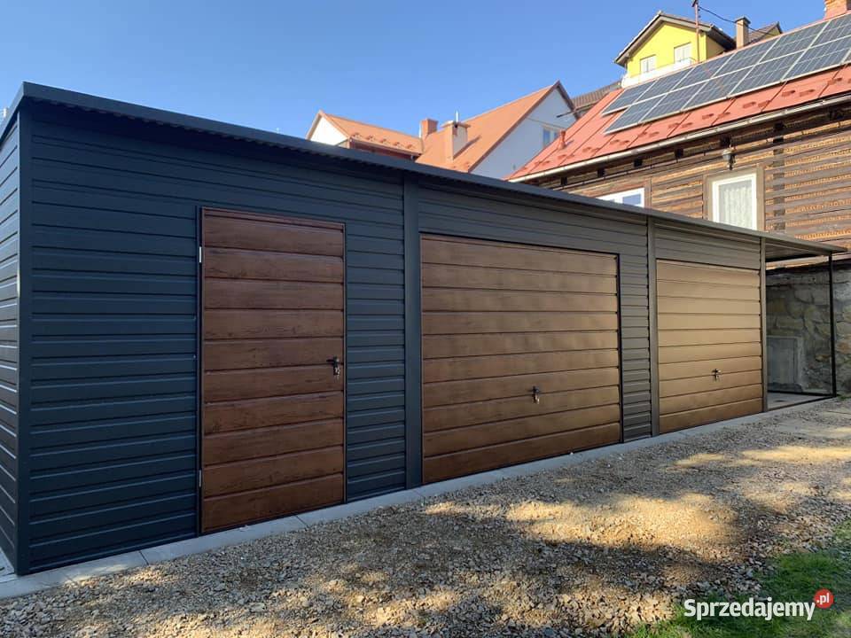 Garaże blaszane na każdy wymiar profil zamknięty Bydgoszcz