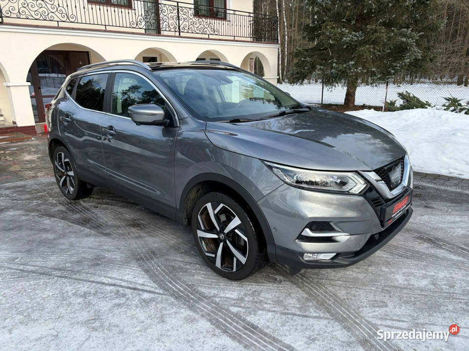 Nissan Qashqai LEDy Podgrzewane fotele i kurtyny powietrzne