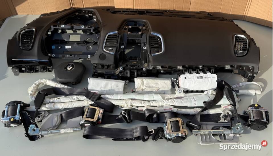 RENAULT ESPACE V AIRBAG DESKA BRĄZ PODUSZKI PASY Kłodzko sprzedam