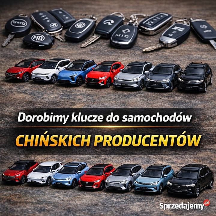 KODOWANIE kluczy Auta Chińskie MG BYD Omoda Zgorzelec
