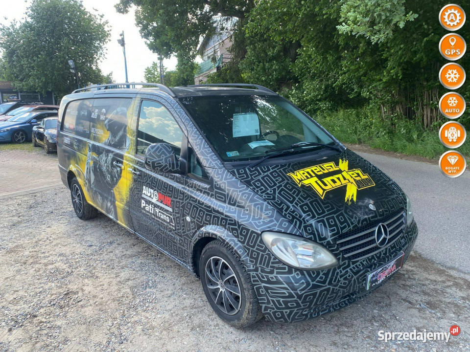 Mercedes Vito long 30cdi v6 automat 600000km pomorskie Gdańsk