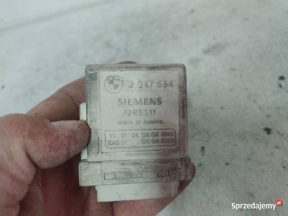 PRZEKAŹNIK ŚWIEC ŻAROWYCH BMW E46 20 2247664 sprzedam