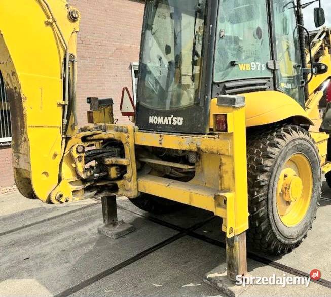 Koparko ladowarka kolowa Komatsu Rok produkcji 2012 Warszawa