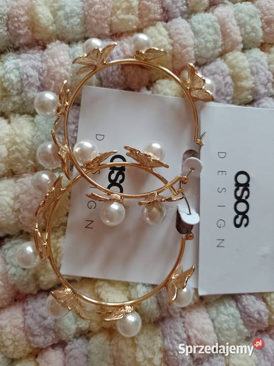 ASOS Wytworne bogato zdobione kolczyki