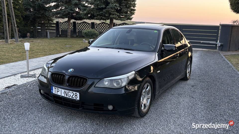 BMW E60 530i M54 LPG automat 6hp świętokrzyskie Busko-Zdrój