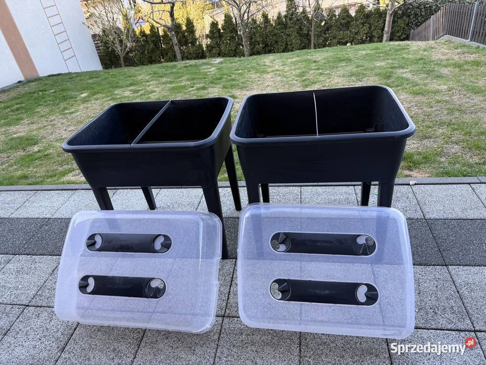 2 skrzynkimini szklarnie z pokrywkami Gdynia