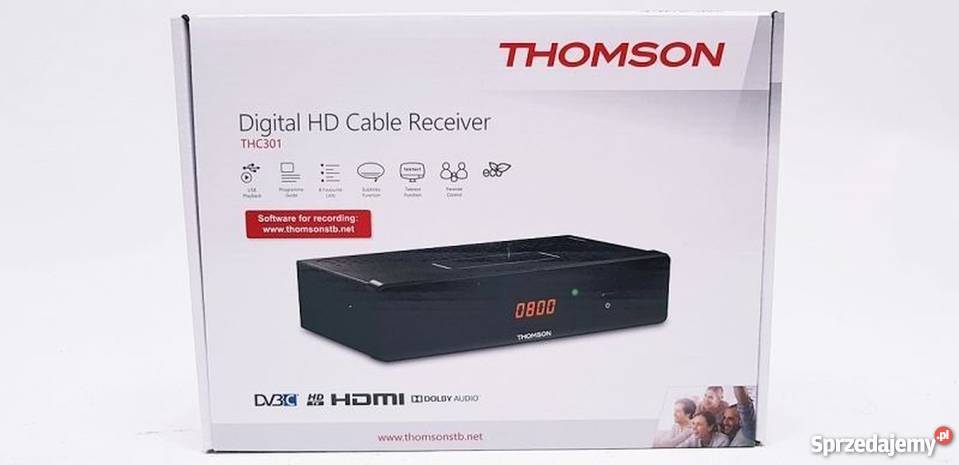 Thomson tuner dvbc dvb-c tv kablowa kablówka dekoder