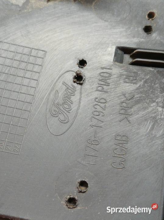 OSŁONA NAROZNIK ZDERZAKA KOMPLET ET7617926PIA01 osobowe sprzedam