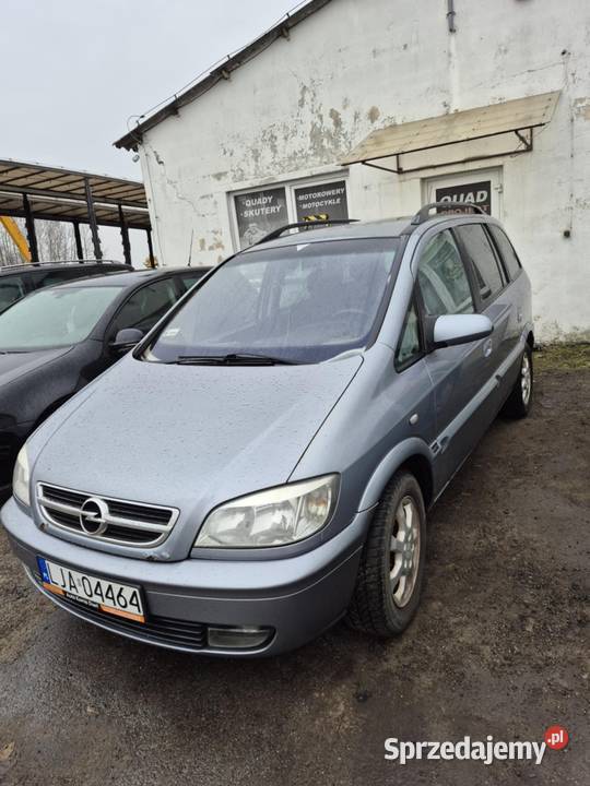 Opel Zafira 20d 7 osób elektryczne lusterka Zafira lubelskie Dzwola