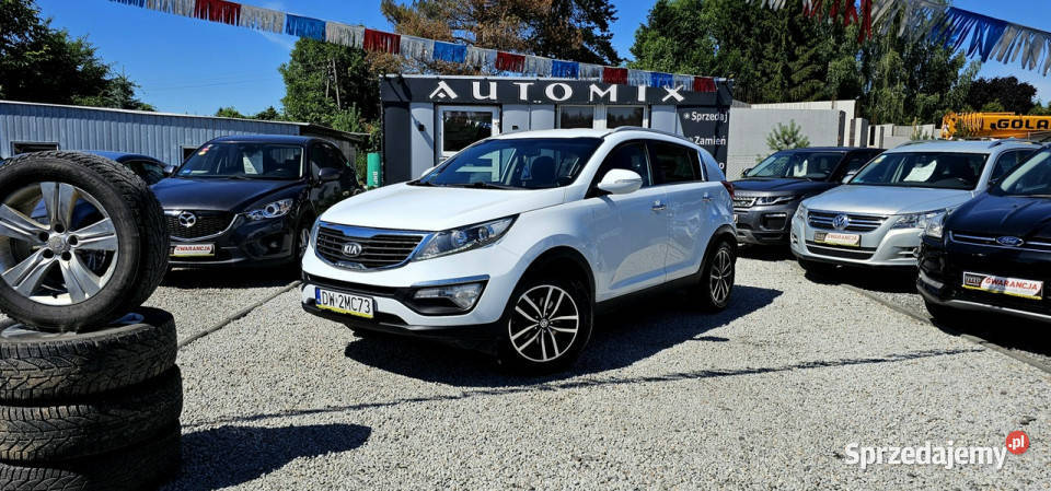 Kia Sportage 16 GDI Z LPG Zadbana Gwarancja relingi dachowe Świdnica