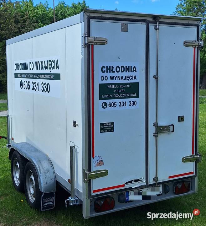 Chłodnia wypożyczalnia przyczepa wesele komunia Współpraca biznesowa Kraśnik