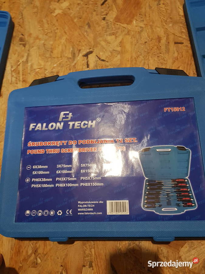 ŚRUBOKRĘTY ŚLUSARSKIE WKRĘTAKI DO PODBIJANIA 12 wielkopolskie