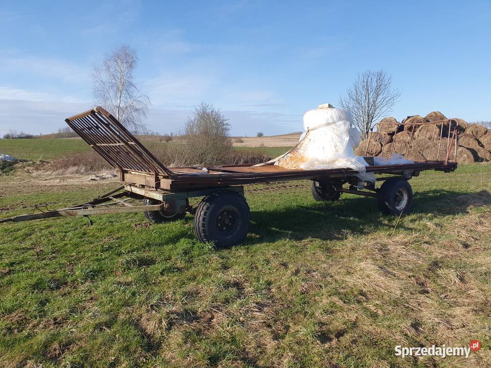 Przyczepa do bel samoróbka warmińsko-mazurskie Lidzbark Warmiński