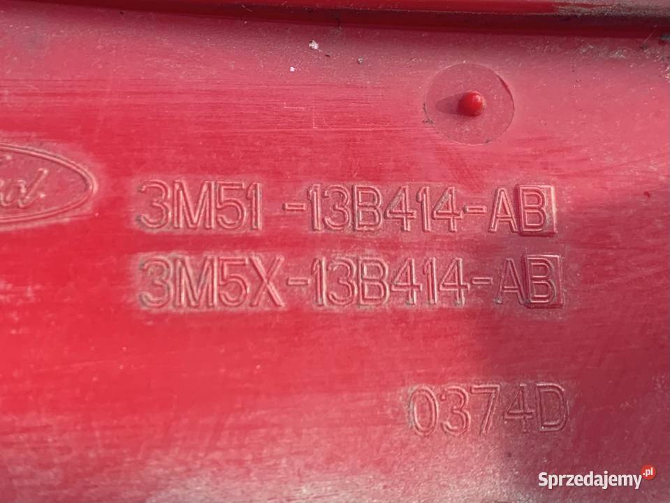 3M5113B414 odblask zderzaka prawy tył Ford focus zachodniopomorskie Szczecin
