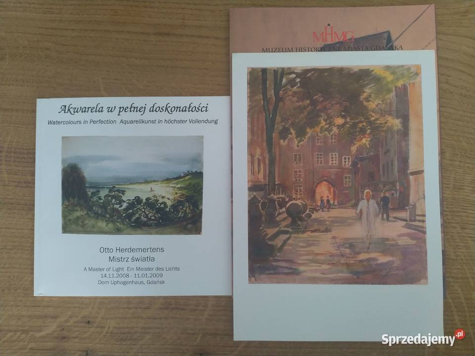 Otto Herdemertens 18911960 zbiór akwareli MHMG Gdańsk