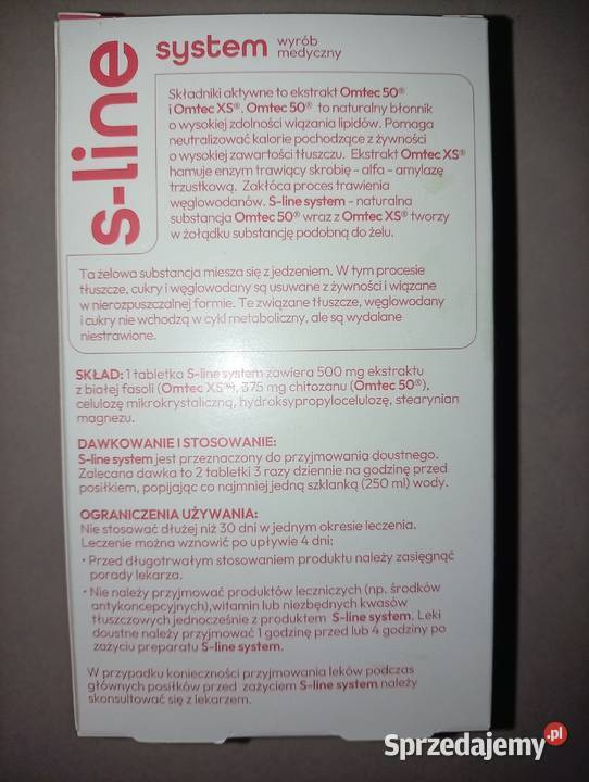 SLine system 30 tabletek Straszyn sprzedam