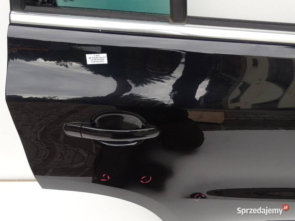 DRZWI PRAWY TYŁ PRAWE TYLNE LC9X VW TIGUAN I 5N