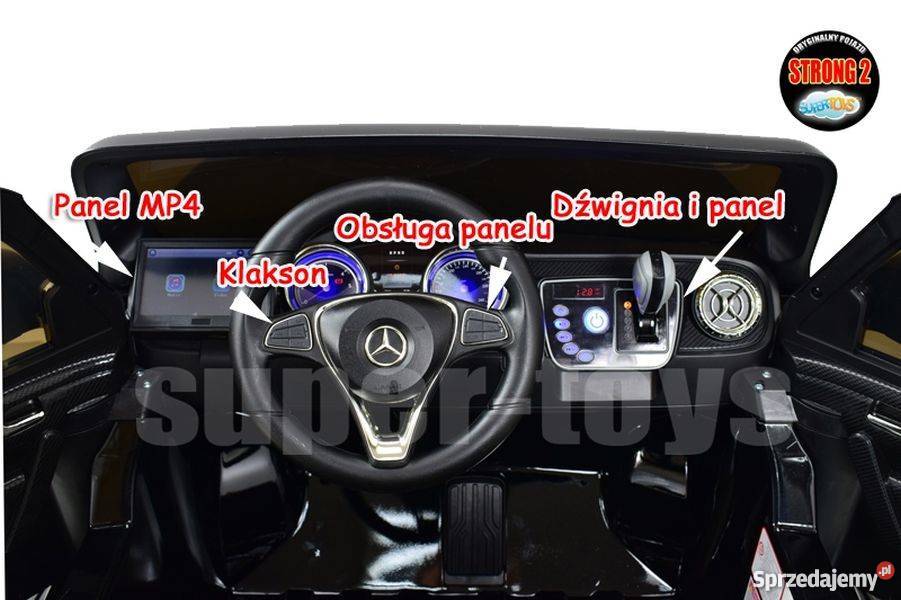 MERCEDES X LICENCJA 4X4 2x12V PANEL MP4 xmx606 kujawsko-pomorskie Toruń