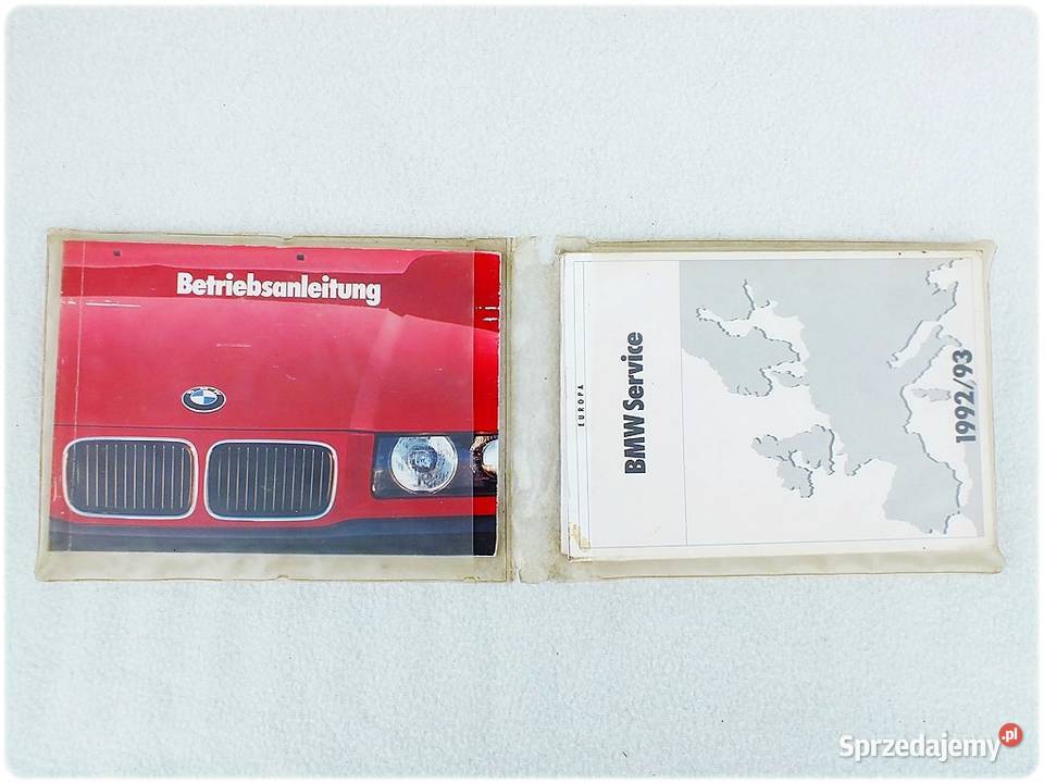 BMW E36 serii 3 Kompletny Zestaw Książka z Żary