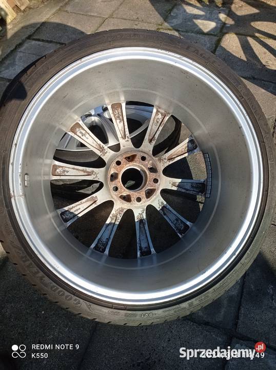 Alufelgi BMW E60 Styling 166 20 z oponami mazowieckie Węgrów