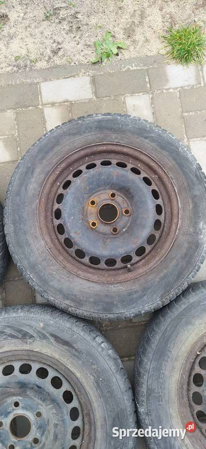 Koła stalowe z oponami zimowymi 5x112 15 mazowieckie Kozienice