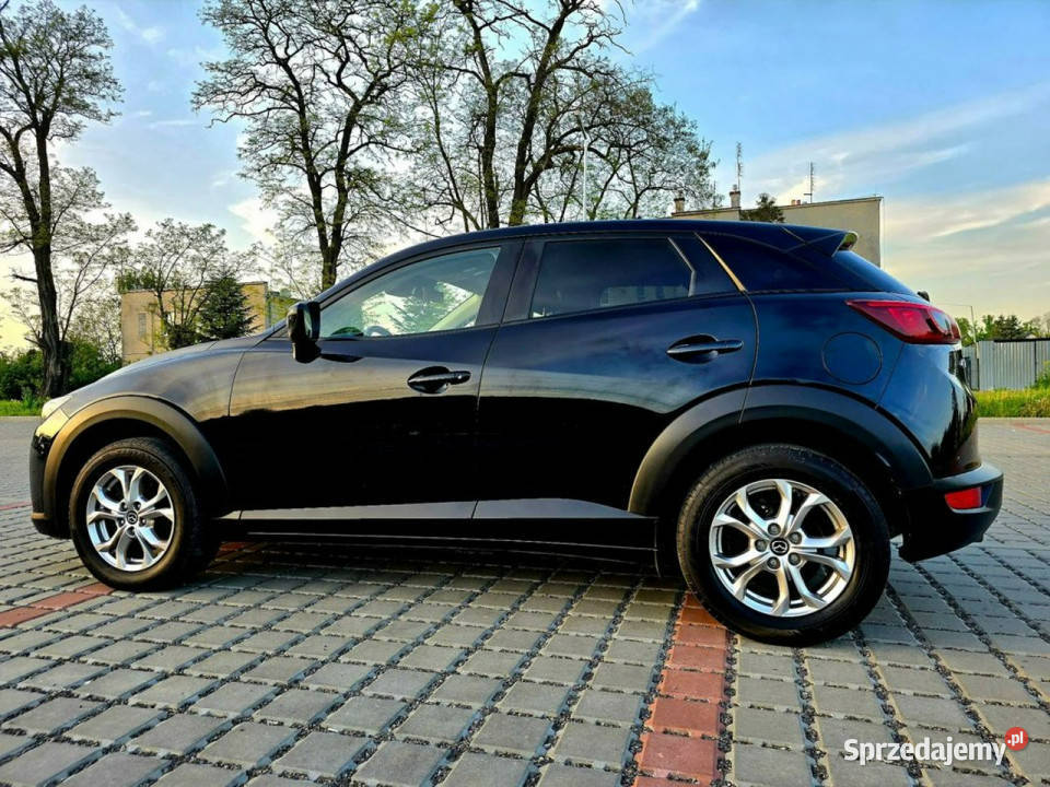 Mazda CX3 20 benzyna CenterLine bezwypadkowy czarny małopolskie Więcławice Stare
