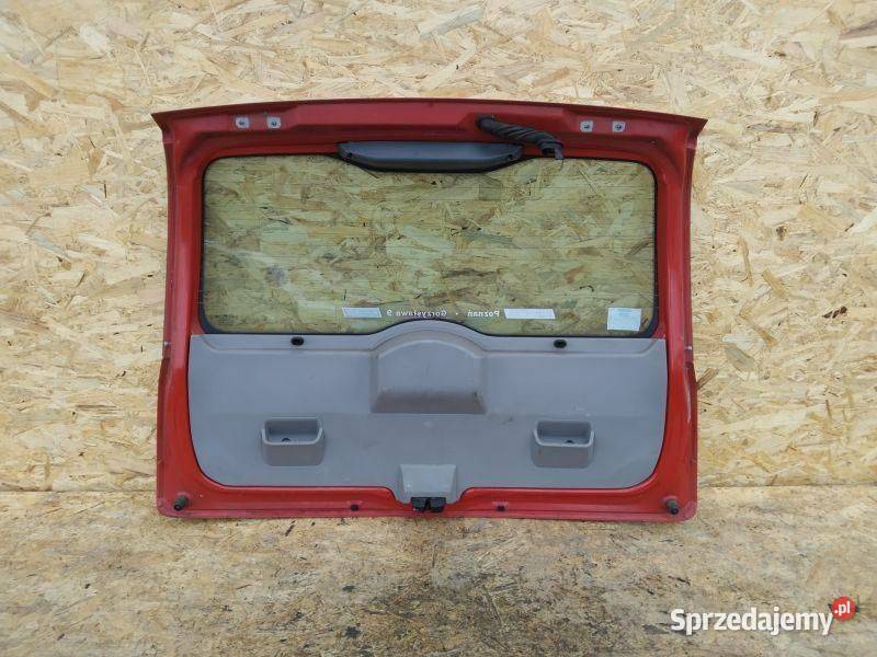TYLNA KLAPA TYŁ POKRYWA BABAŻNIKA TYŁ SZYBA FIAT