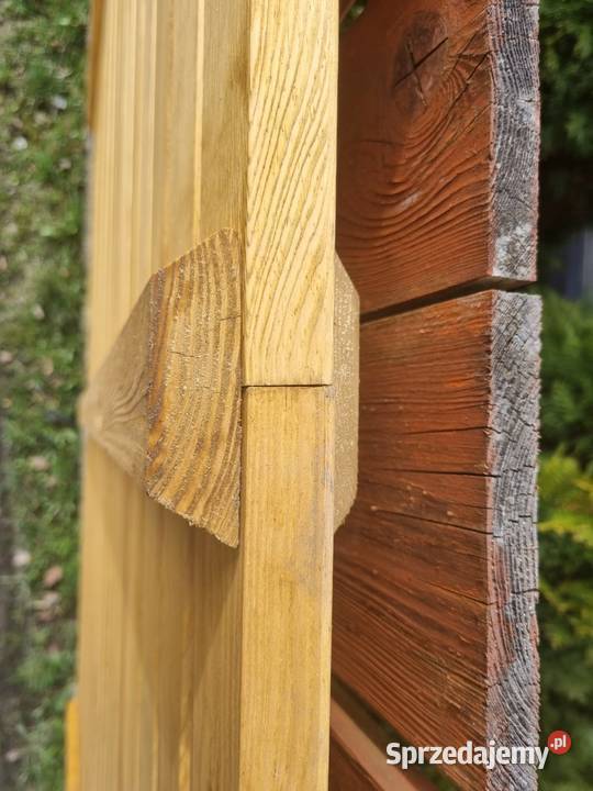 Panel ogrodzeniowy lamelowy pionowy przęsło Kalety