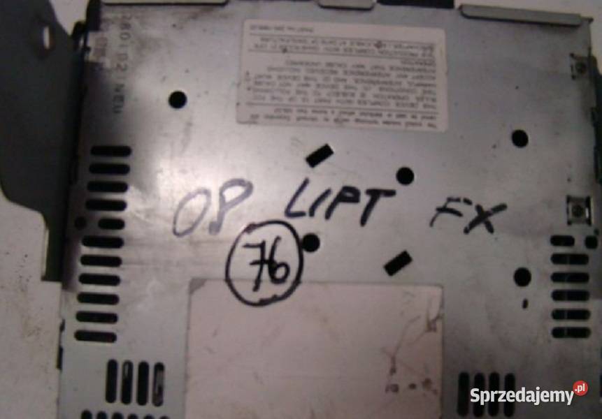 WYŚWIETLACZ INFINITI FX 3545 USA Nowy Tomyśl