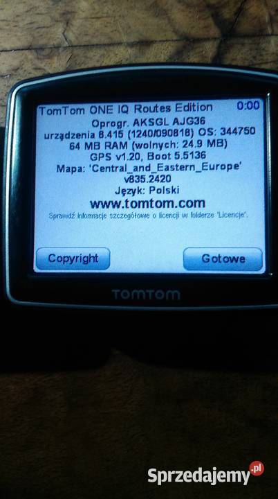 TOMTOM ONE IQ Routes Edition Live pakiet 5 sztuk mazowieckie
