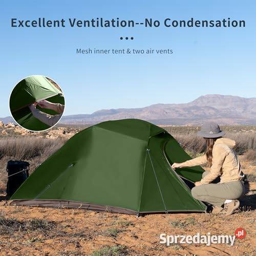 Namiot Naturehike 3 Osób na Wędrówki lekki Zawiercie