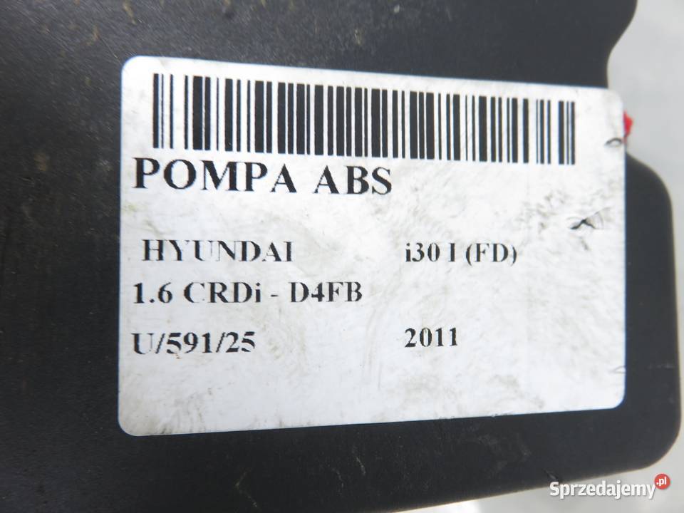 POMPA ABS HYUNDAI i30 I 0265950695 589202L500