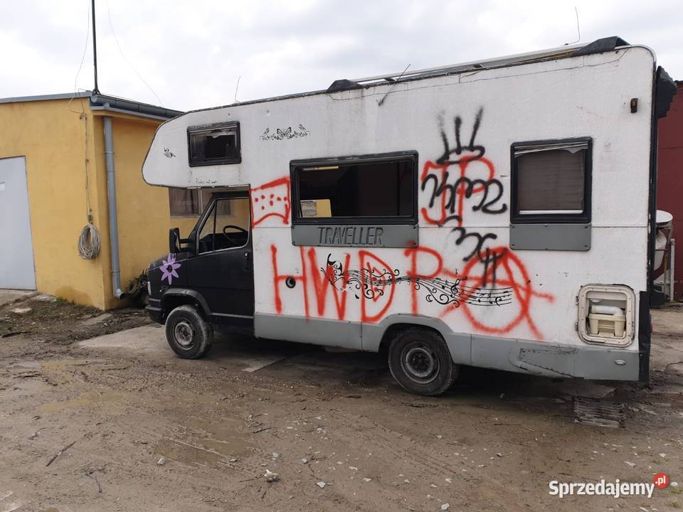 Kamper Fiat Ducato Knaus Traveller 19D na części Pozostałe podkarpackie