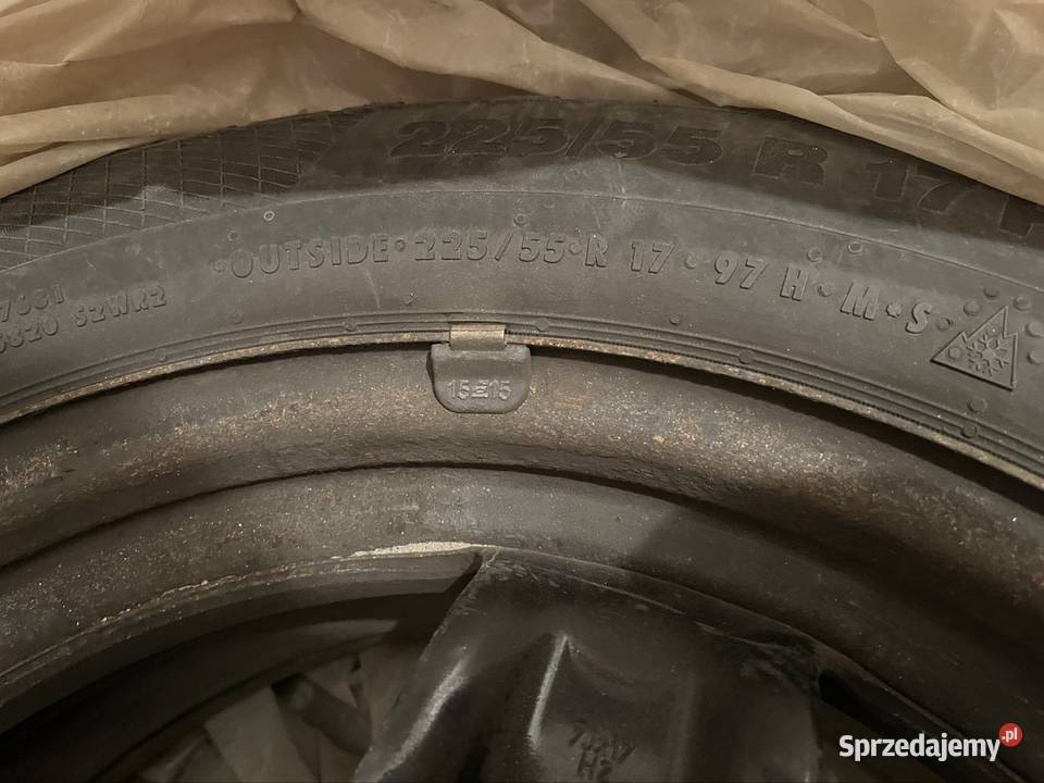 Koła zimowe Opel Insignia 17 22555R17 komplet Samochodowe Olsztyn sprzedam