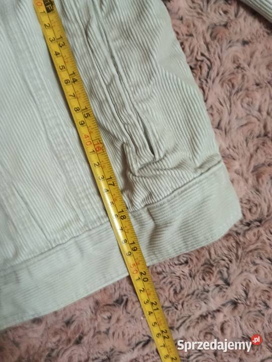 Kurteczka sztruksowa damska brązowy/beżowy Odzież damska Głuchołazy