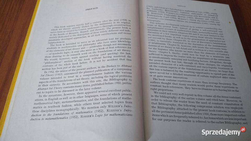 Foundations of set theory Abraham A Fraenkel and twarda