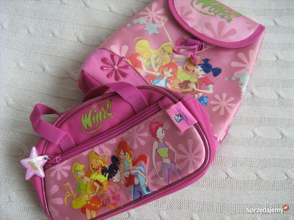 Torebka i plecaczek WINX małej damy mazowieckie Przasnysz