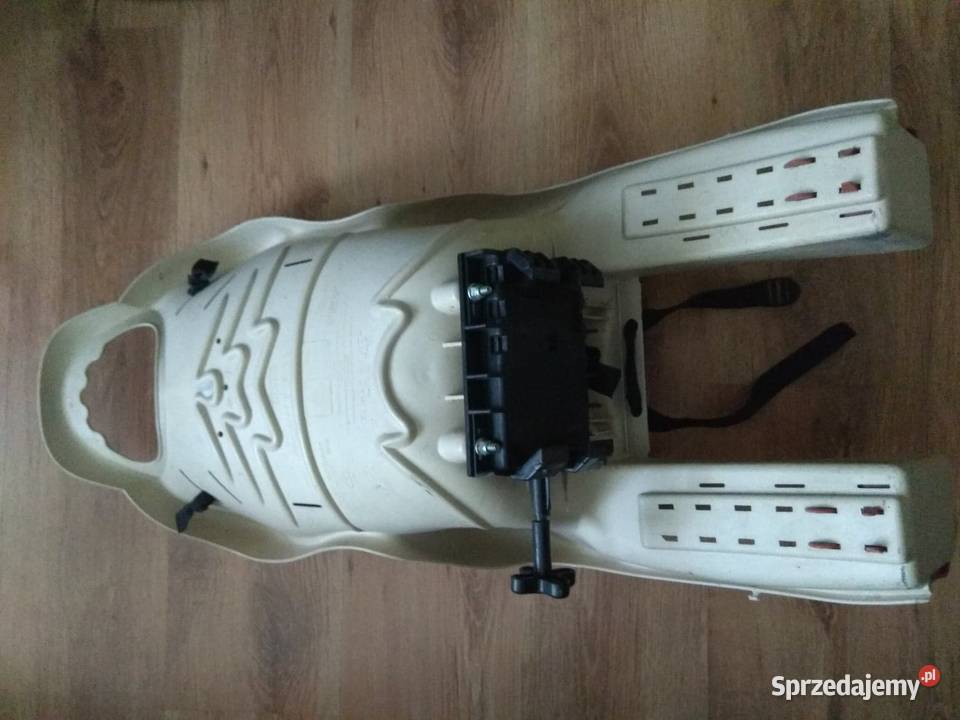 Fotelik dziecka na bagażnik rowerowy Zielonka