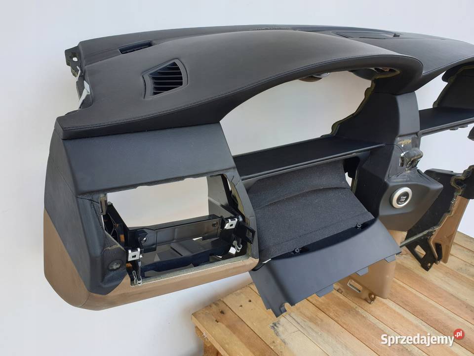 BMW E60 E61 M5 DESKA ROZDZIELCZA KONSOLA SKÓRA Deski rozdzielcze, konsole lubelskie Rudka