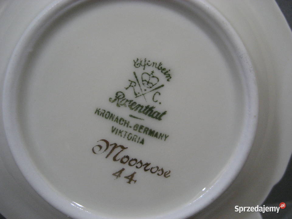 Popielniczka Porcelanowa Rosenthal Kronach śląskie Katowice