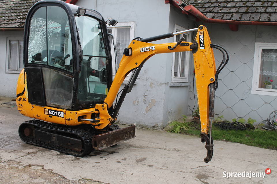 Minikoparka JCB 8016 2012 Wieliczka