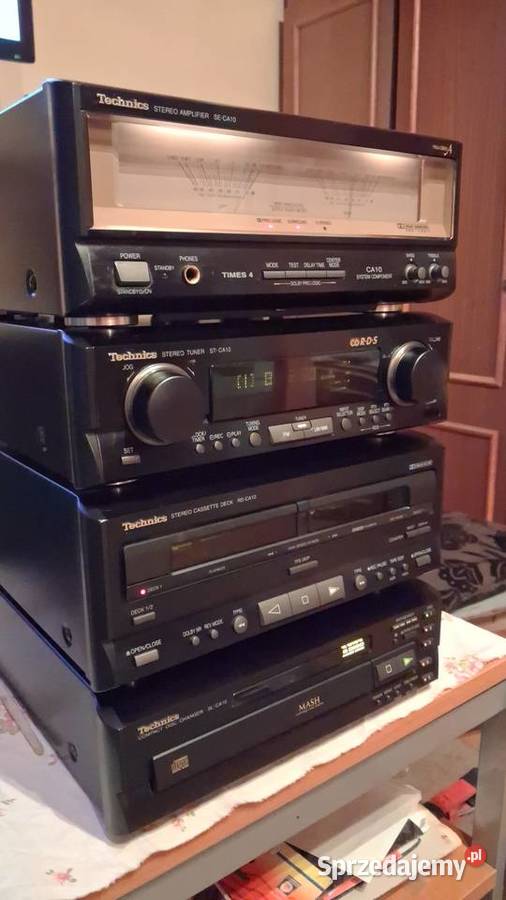 Kultowy zestaw Technics SCCA10 piękny kompletny Mielec