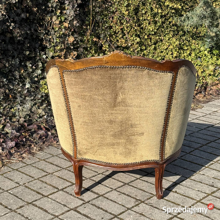 ARTexpert Fotel w stylu Ludwika XV Rococo Dobrzany