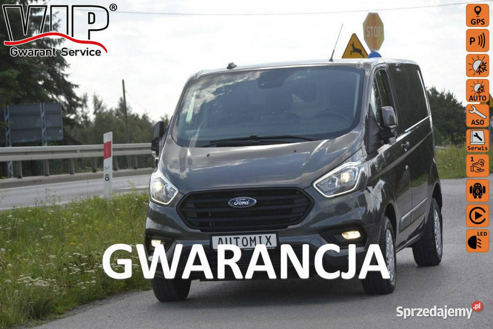 Ford Transit Custom 20 EcoBlue doinwestowany serwisowany w ASO Ford
