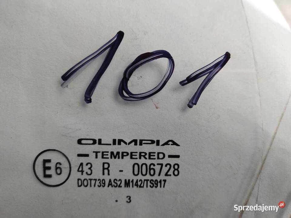 PEUGEOT 306 SZYBA DRZWI PRZEDNIA LEWA I PRAWA Zahajki-Kolonia sprzedam