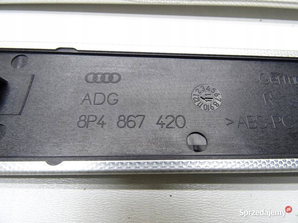 LISTWY DEKORY DRZWI AUDI A3 8P LIFT 5D SPORTBACK