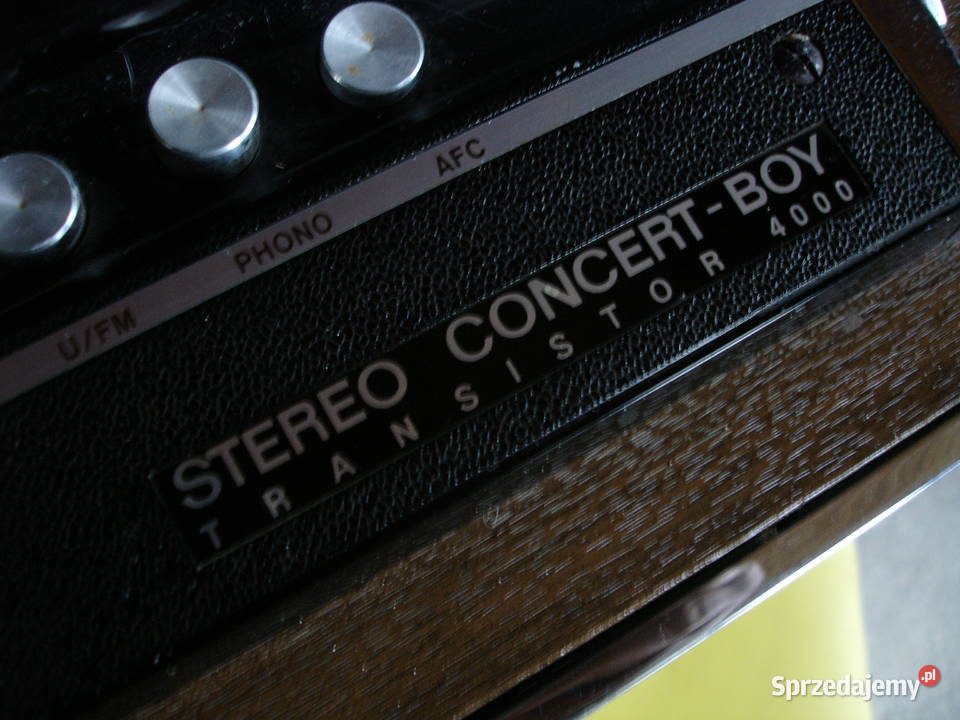 Radio GRUNDIG Concert Boy 4000 lubuskie Zielona Góra