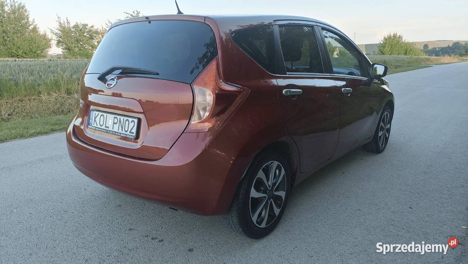 Nissan Note I właściciel Polski salon 12 benzyna 80KM Słomniki