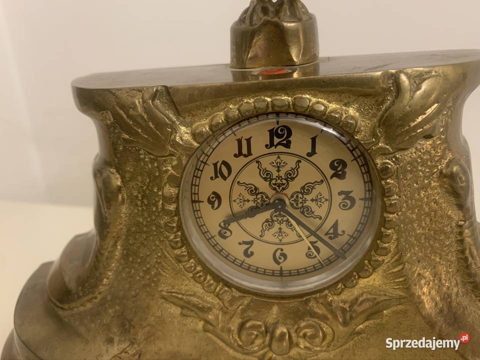 Zegar mosiezny z orłem sprzedam
