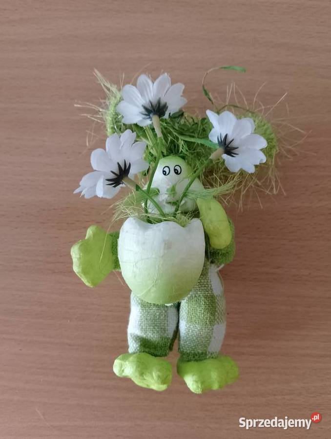 ZAJĄCZEK wielkanocny zając figurka ozdoba Dekoracje i ozdoby Złotniki